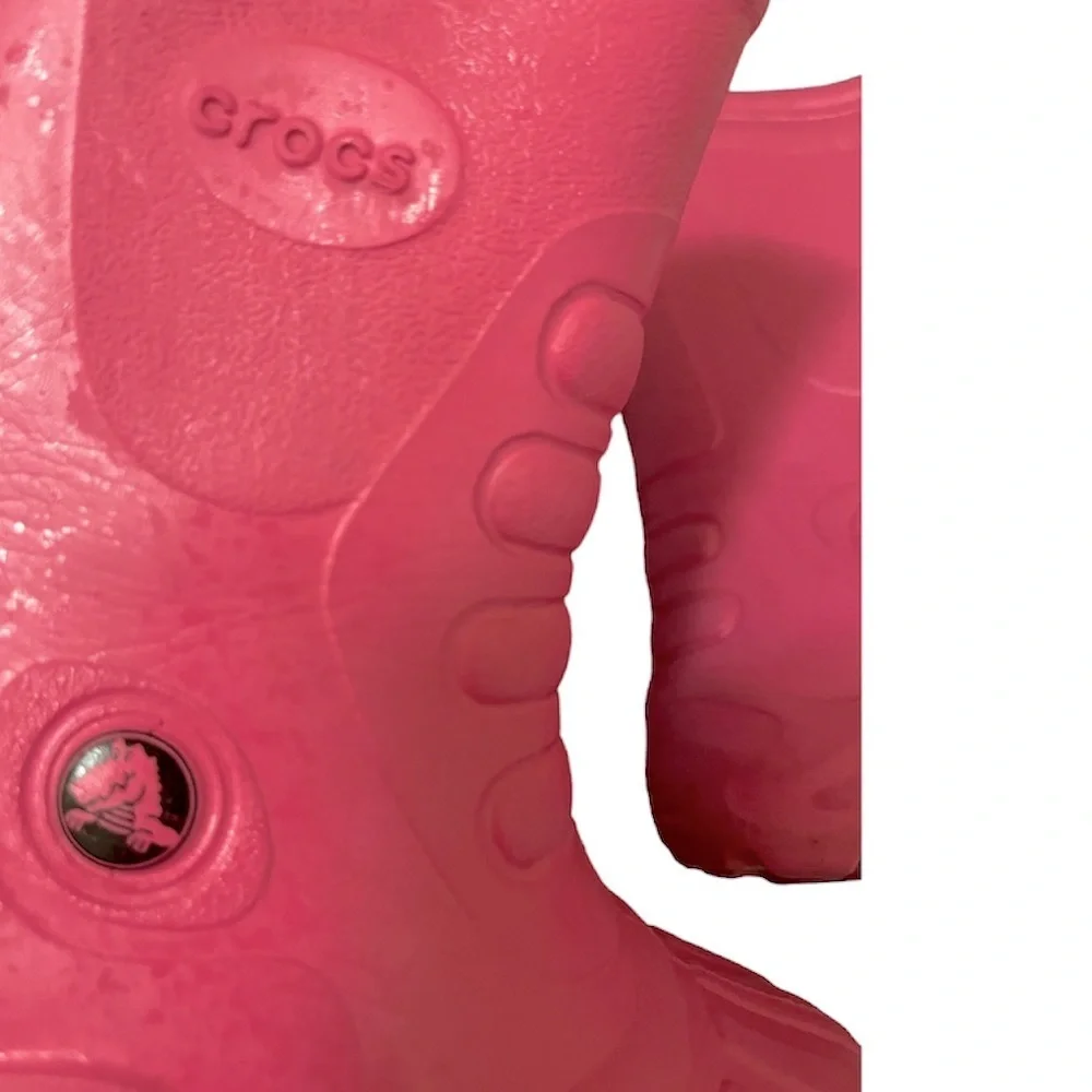 Crocs Toddler Hot Pink Rain Boots